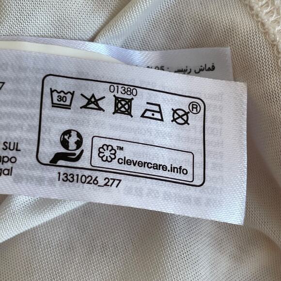 Cache Crochet Batwing Mini Dress Womens Size XS Ivory Paris Feminine Boho Flowy - Picture 11 of 12